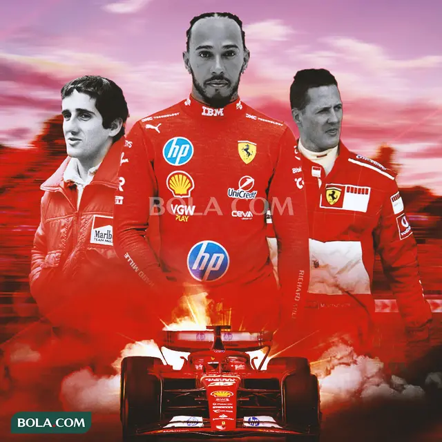 F1 - Alain Prost, Lewis Hamilton, Michael Schumacher