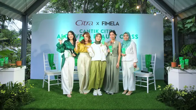 Kupas Segudang Manfaat dari Gel Aloe Vera untuk Kulit, Citra x FIMELA Adakan ‘Cantik Citra Aloe Vera Beauty Class’