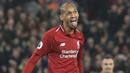 4. Fabinho - Gelandang asal Brasil ini memiliki kemampuan untuk memutus serangan lawan dan memecah kebuntuan tim lewat lini tengah. Fabinho dipastikan akan menjadi tumpuan utama di lini tengah Liverpool saat berhadapan dengan Arsenal nanti. (AP/jon Super)