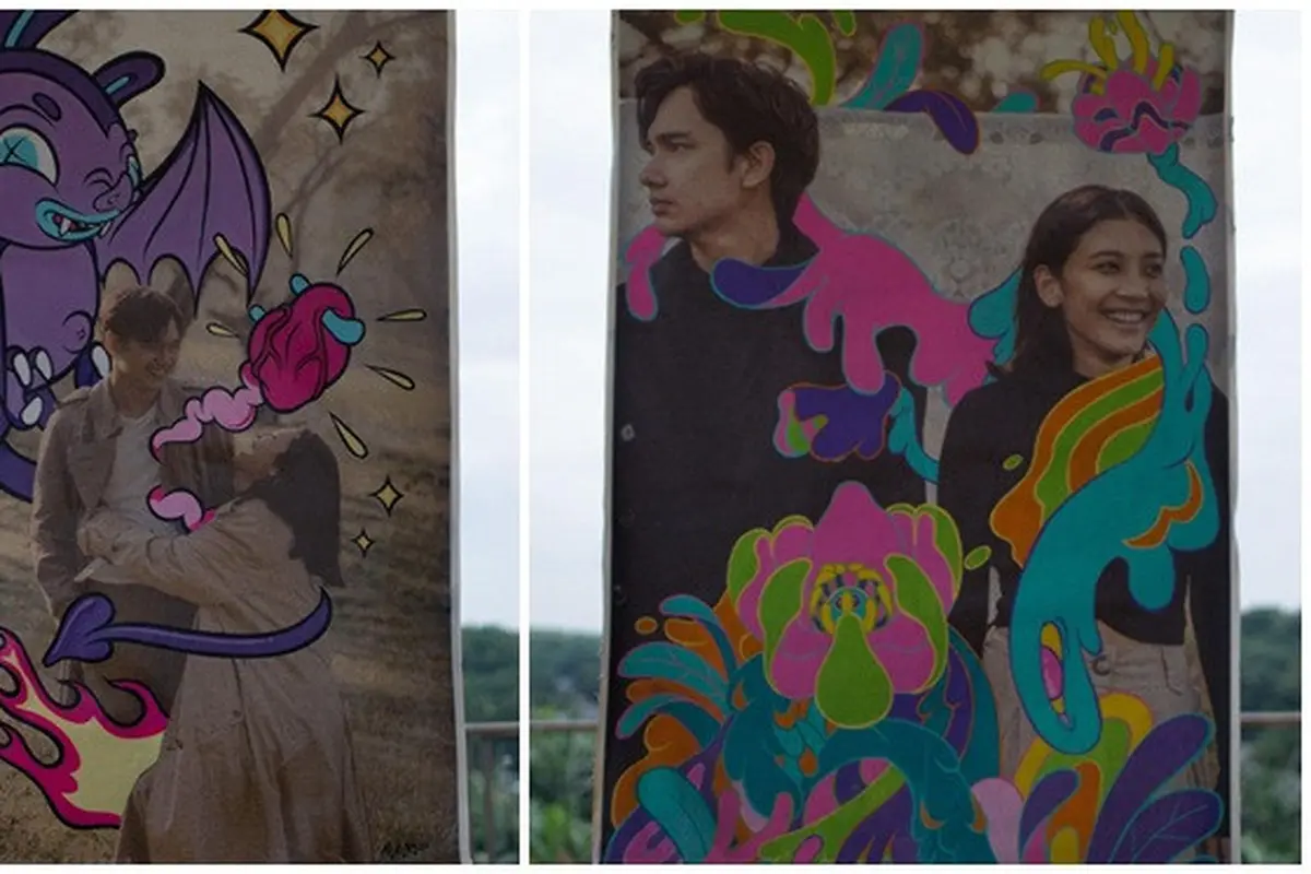 Usung Konsep Berbeda, Ini 6 Potret Prewedding Adipati Dolken dan Canti Tachril
