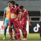 Arkhan Kaka memang merupakan pemain pilihan Bima Sakti di lini depan Timnas Indonesia U-17. Sejauh ini Kaka sudah membukukan tujuh gol bagi Timnas Indonesia U-17. (Bola.com/Ikhwan Yanuar)