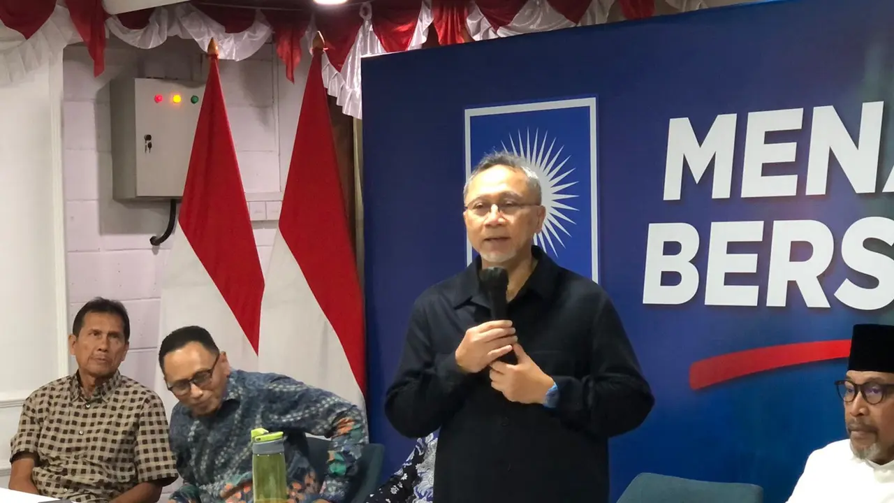 Ketua Umum (Ketum) Partai Amanat Nasional (PAN) Zulkifli Hasan atau Zulhas