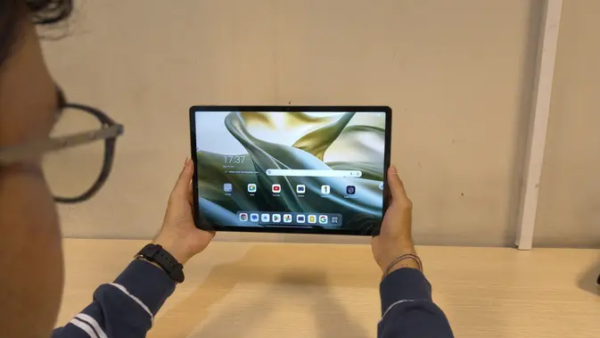 <p>Moto Pad 60 Pro. (Liputan6.com/Anka Fergy Agustian)</p>