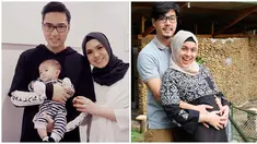 Ini adalah potret Nycta Gina dan Rizky Kinos rayakan anniversary pertama pada tahun 2016. Kebahagiaan pasangan ini makin lengkap karena sudah dikaruniai buah hati pertama yang lahir pada 2 Mei 2016. Sementara saat anniversary kedua tahun 2017, Nycta Gina rayakan hari jadi pernikahan saat kondisi tengah hamil anak kedua. Momen tersebut tentunya jadi momen tak terlupakan untuk Gina. (Liputan6.com/IG/@missnyctagina)