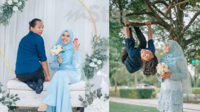 Pria Ini Berpose Bak Spiderman saat Foto Pertunangan, 5 Potretnya Bikin Geleng Kepala