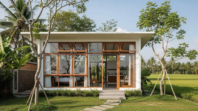 Rumah 5x6 Meter Minimalis Pedesaan