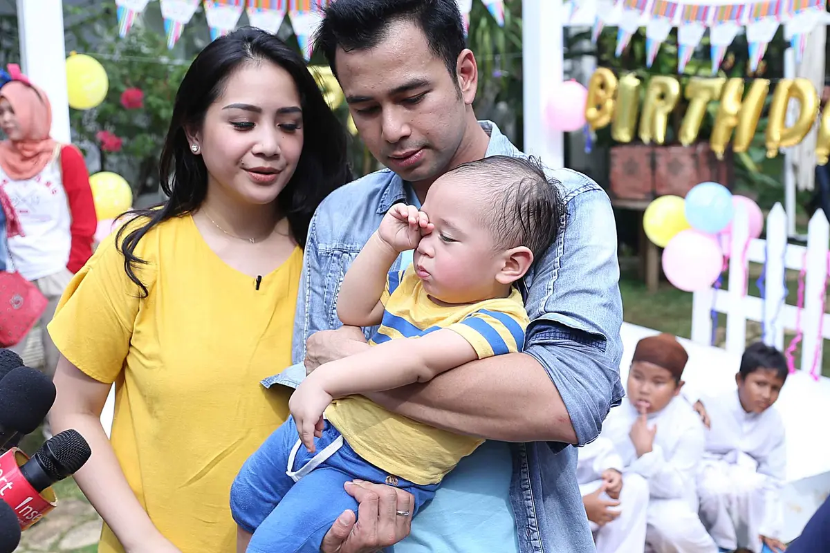 [Bintang] Ultah Rafathar Raffi Ahmad-Nagita Slavina 