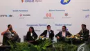  Para pembicara memberikan penjelasan kepada para pengunjung yang hadir di MMA Forum Indonesia 2014, Four Seasons Hotel, Jakarta, Kamis (13/11/2014) (Liputan6.com/Faisal R Syam)