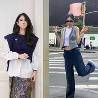 Inspirasi Padu Padan Outer Tanpa Lengan