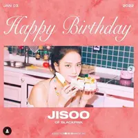 Jisoo BLACKPINK berulang tahun ke-27 pada 3 Januari 2022 (dok.Instagram/@sooyaa_/https://www.instagram.com/p/CYPOlsjveqo/Komarudin)