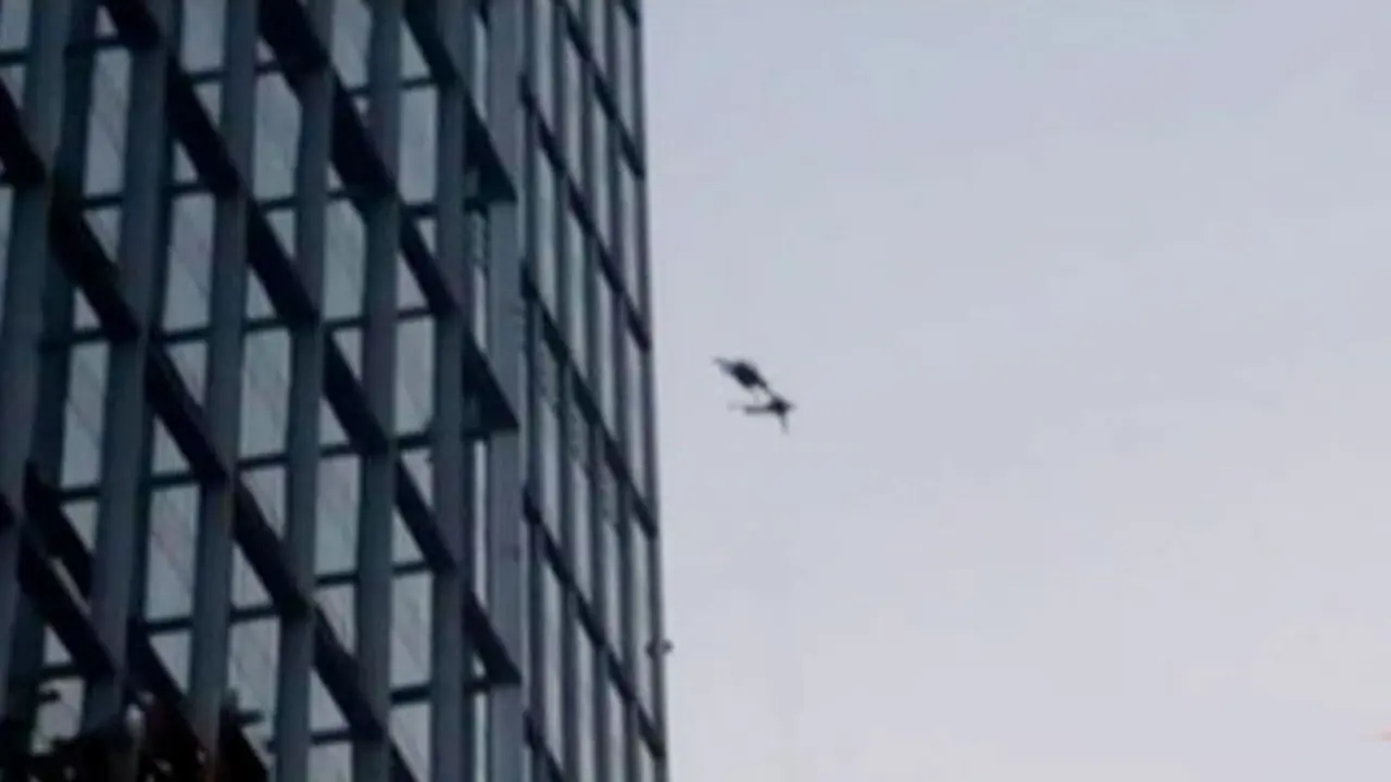 Penari Balet Asal AS Unjuk Gigi di Atas Gedung Pencakar Langit