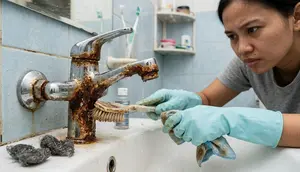 7 Cara Menghilangkan Karat pada Keran Kamar Mandi Tanpa Menggores Permukaannya
