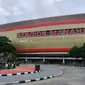 Stadion Manahan Solo bersiap menyambut Piala Menpora 2021. (Bola.com/Vincentius Atmaja)