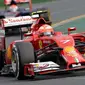 Mobil Ferrari ketika tampil di Melbourne akhir pekan lalu dinilai kurang bising (WILLIAM WEST / AFP)