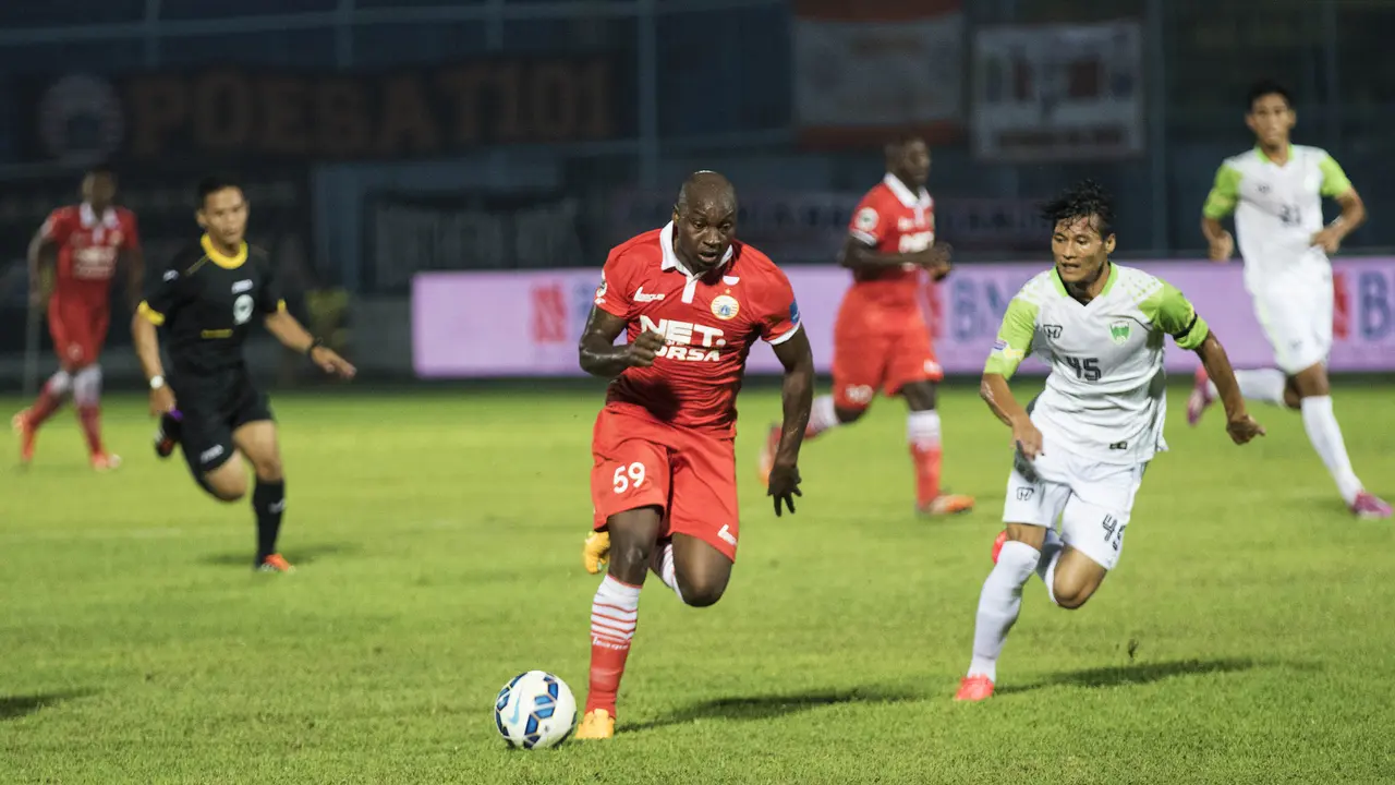 Persija Unggul 1-0 atas PBR di Babak Pertama