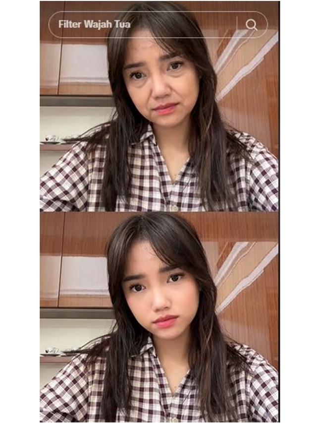8 Artis Ikut Tren Filter Aged di TikTok, Indah Permatasari Disebut Mirip Ibunda