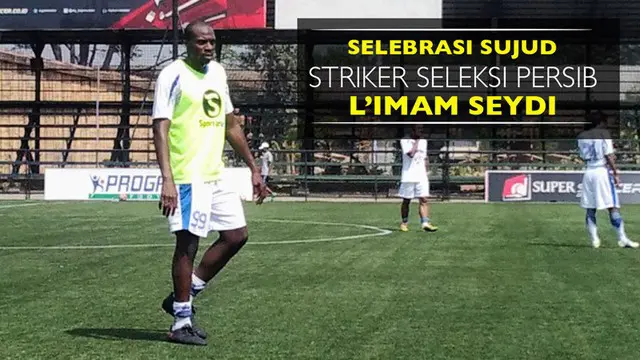 Video selebrasi sujud striker seleksi Persib, L'Imam Seydi, saat masih bermain di klub Hungaria pada 2014.