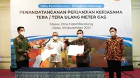 PT PGAS Solution sebagai bagian dari Subholding Gas Pertamina melaksanakan kerjasama dengan Direktorat Metrologi Kementerian Perdagangan RI berkerja mengenai Tera dan Tera Ulang Meter Gas.