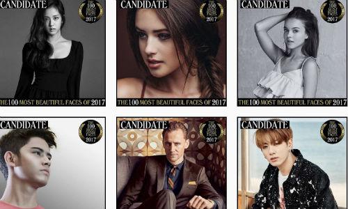 Kandidat The 100 Most Beautiful Faces