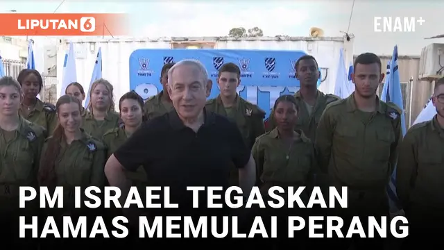 PM Israel: Hamas Luncurkan 10 Ribu Misil