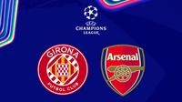 Liga Champions - Girona Vs Arsenal (Bola.com/Adreanus Titus)