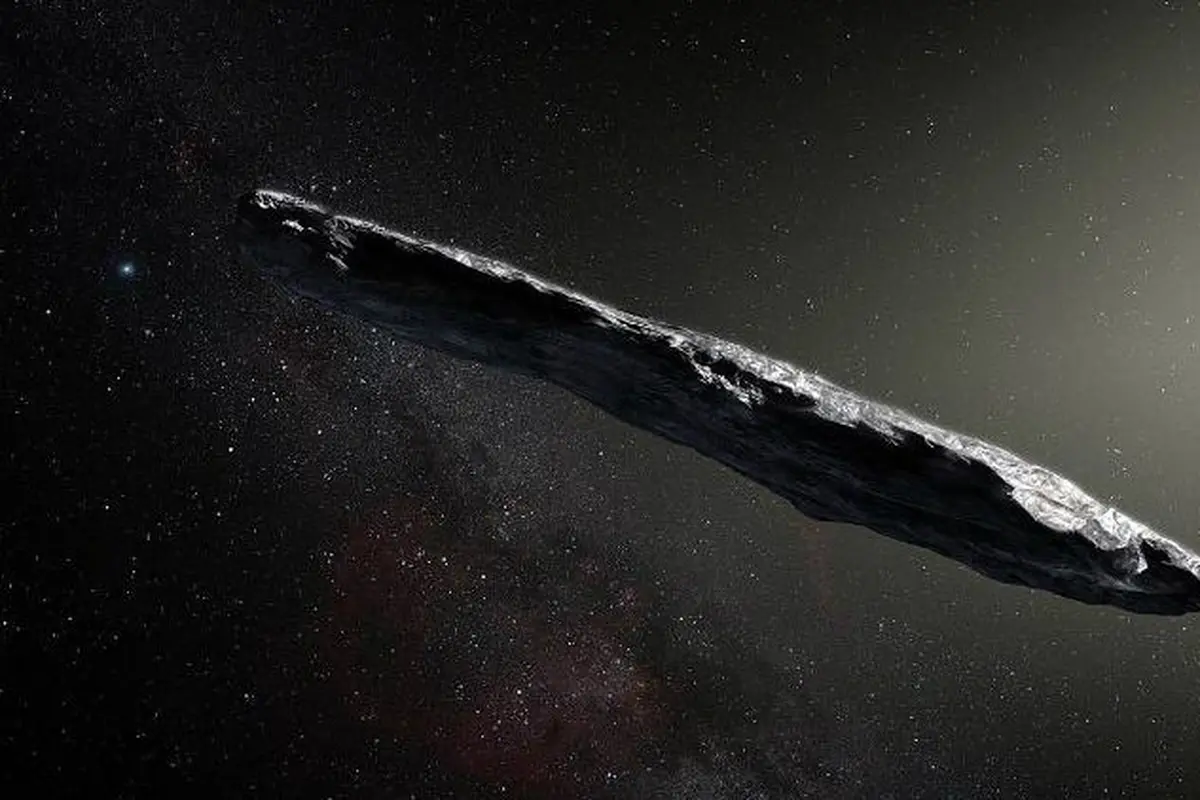 Ilustrasi Oumuamua