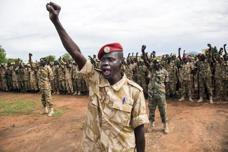 Tentara pemerintah Sudan Selatan (AFP)