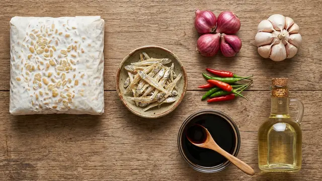 Resep tempe oseng teri Medan (AI Generated)
