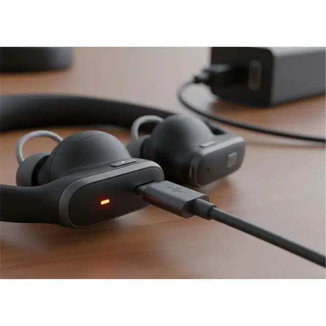 Ngecas headset bluetooth (Foto: Gemini)