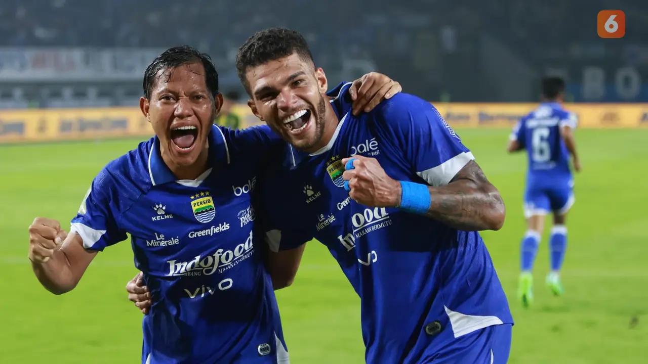 Foto: Berguninho Pemecah Kebuntuan Persib Bandung saat Jamu PSBS Biak di BRI Super League 2025/2026