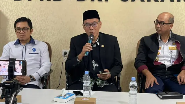 Forum Balkoters Talk bertajuk 'Smart Mobility: Evolusi TransJakarta untuk Jakarta 5 Abad' di Balai Kota DKI Jakarta, Selasa (4/11/2025).