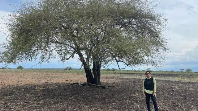 Cut Keke di Baluran (Foto: Instagram/@cutkeke_xavier)