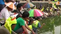 [VIDEO] Ada Lomba Mancing Berhadiah, Warga Ciracas Antusias Ikut