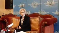 Duta Besar Rusia untuk Indonesia Lyudmila Vorobieva. Dok: Tommy Kurnia/Liputan6.com