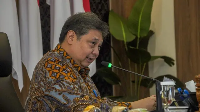 Menteri Koordinator Bidang Perekonomian Airlangga Hartarto