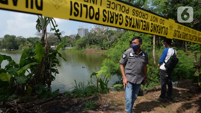 Helikopter Jatuh di Danau Bupetra Depok