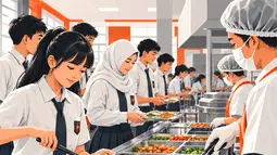 Infografis: 6 Tujuan di Balik MBG Prasmanan