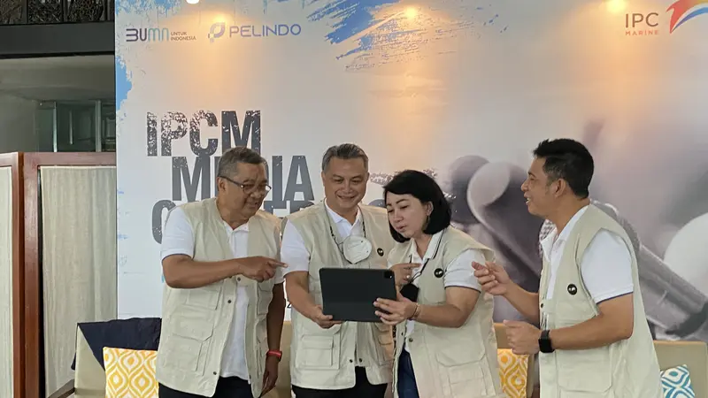 Direktur Utama IPCM Amri Yusuf pada kegiatan IPCM Media Gathering, Jumat (19/11/2021)