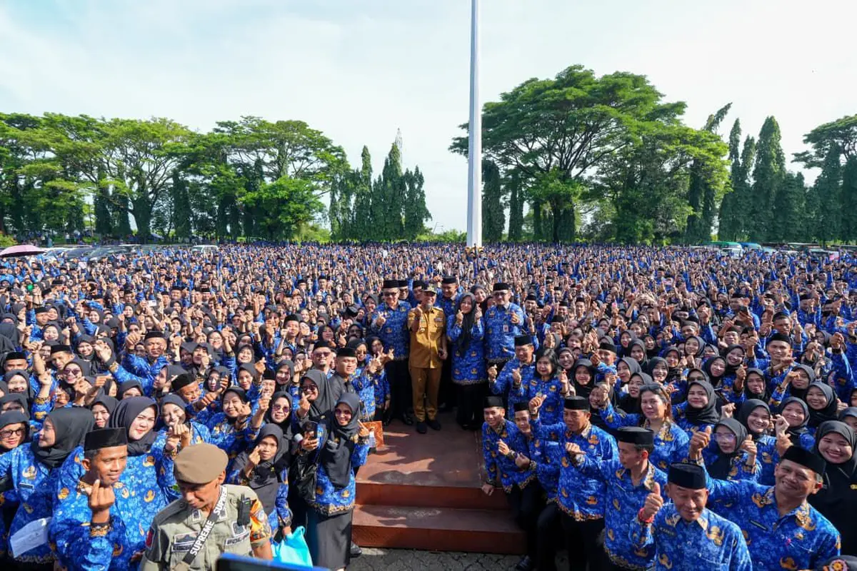 PPPK Sulsel terancam dirumahkan. (Liputan6.com/Fauzan)