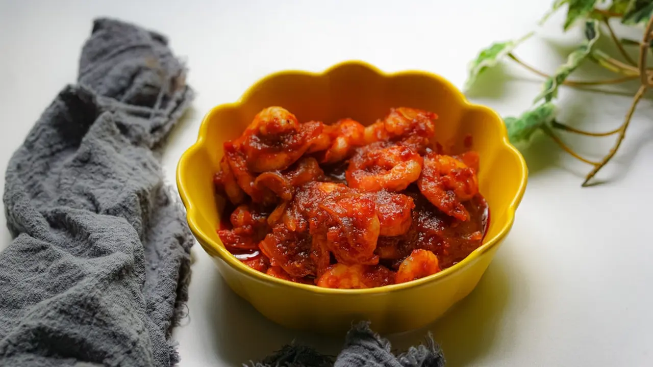 udang saus padang
