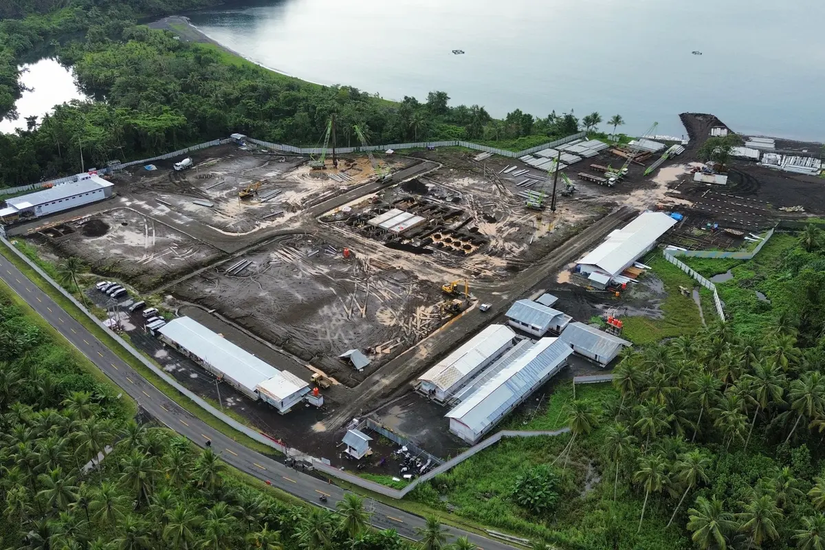 Pembangkit Listrik Tenaga Mesin Gas (PLTMG) di Tobelo, Halmahera Utara