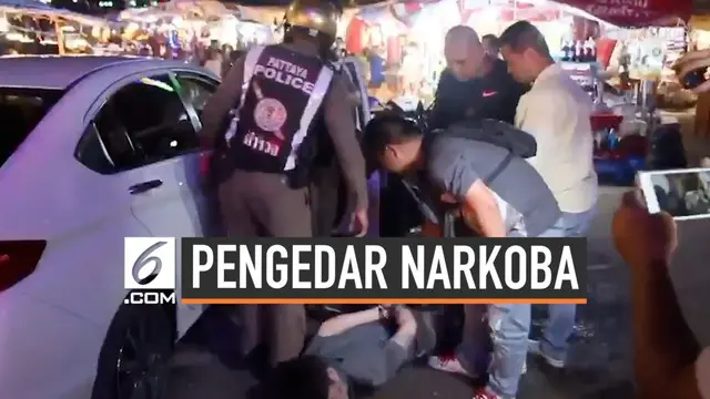 VIDEO: Kejar-Kejaran Polisi Thailand dengan Pengedar Narkoba
