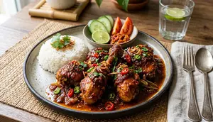 Resep Ayam Goreng Bumbu Rujak, Gurih Pedas dan Kaya Rempah