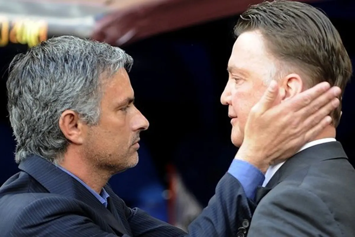 Louis van Gaal dan Jose Mourinho