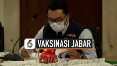Gubernur Jawa Barat Ridwan Kamil menyatakan Provinsi Jabar memprioritaskan 350 ribu dosis vaksin tahap pertama untuk tenaga kesehatan dan 150 ribu dosis untuk anggota TNI-Polri.