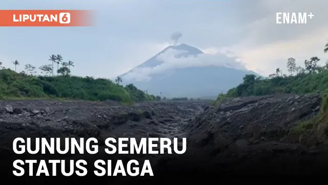 Aktivitas Vulkanik Meningkat, BPBD Himbau Warga Jauhi Zona Merah Gunung Semeru