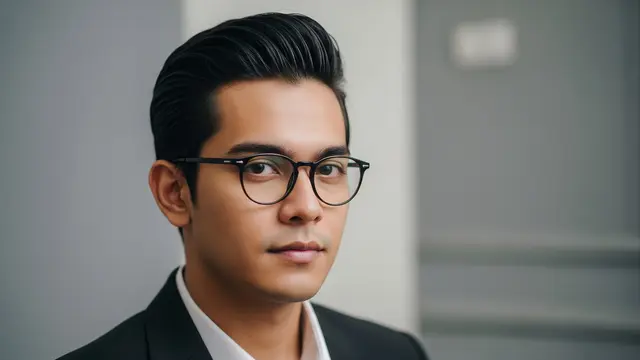 Model Rambut Pria Agar Terlihat Muda dan Segar /Ilustrasi gambar AI