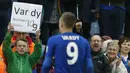 Pemuda yang sudah empat musim berseragam Leicester City itu sontak menjadi idola baru bagi publik di Stadion King Power. (Action Images via Reuters/Andrew Boyers)