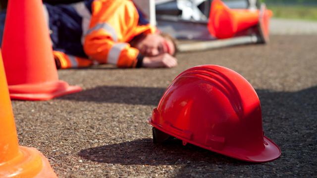 Ilustrasi kecelakaan kerja.