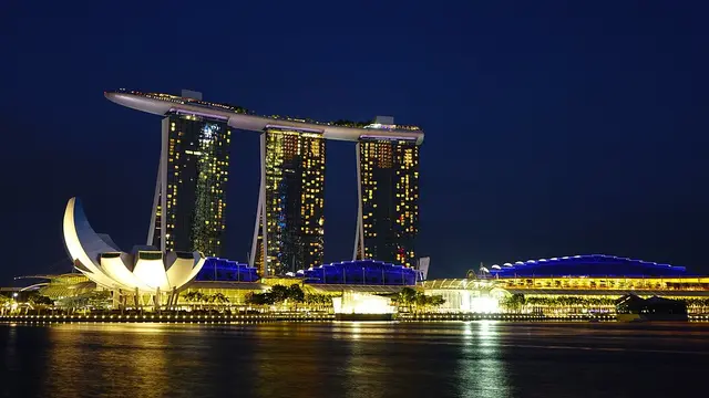 Ilustrasi Marina Bay Sand
